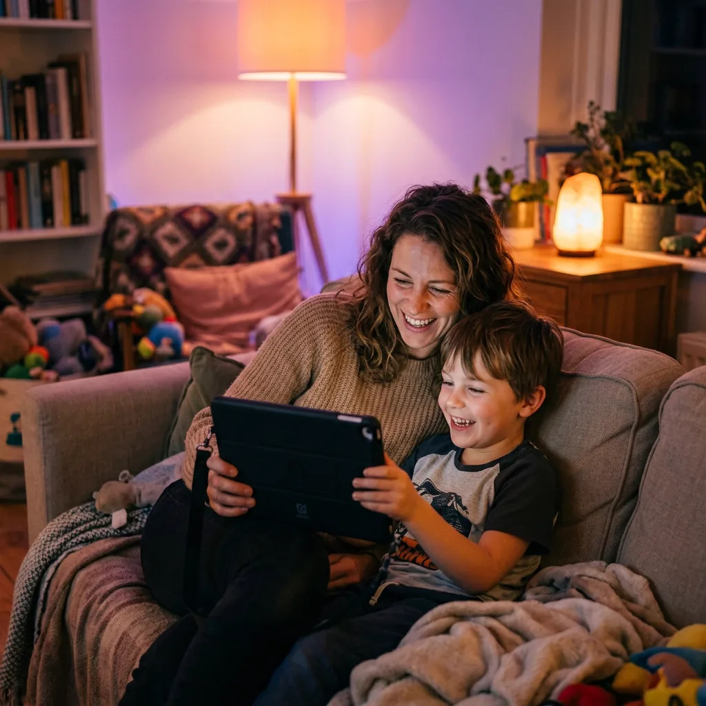 CasaQuest — app familiar con interfaz de voz bidireccional